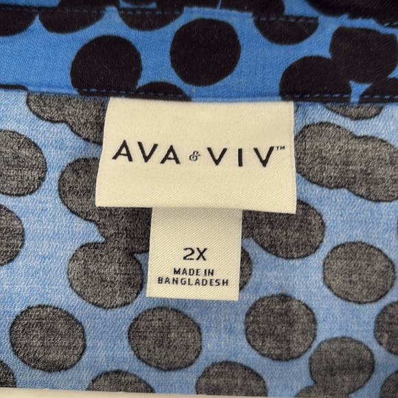 Ava & Viv Polka Dot Dress - Picture 4 of 14